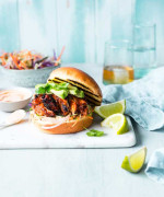 Bourbon Chipotle Chicken Burger