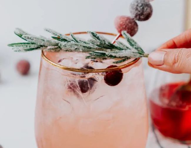 Rosemary Garnish