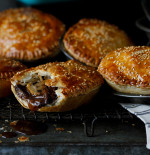 Beef, Mushroom & Mozzarella Pies