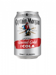 Captain Morgan Spiced Gold & Cola (6%)