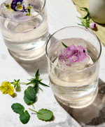 Floral Ice Cubes