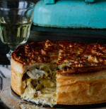 French Chicken, Leek & Mustard Pie