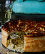 French Chicken, Leek & Mustard Pie