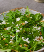 Grilled Asparagus, Goat’s Cheese & Pine Nut Salad