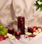 Raspberry and Apple Sangria