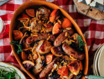 Italian Chicken & Sausage Tray Bake