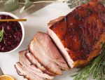 Cider-Glazed Ham