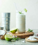 Lychee, Coconut & Rosemary Mojito