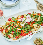 MISO ROASTED CAULIFLOWER & CHICKPEA SALAD