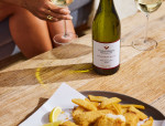 Herbed Panko-Crumbed Fish with Beer Battered Fries