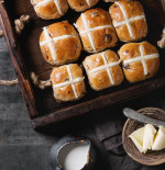 Beer hot cross buns