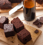 Chocolate and stout brownies