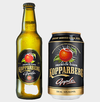 Kopparberg, Kopparberg town, Kopparberg cider, cider, sweet cider, fruit cider, pear cider, elderflower cider, strawberry cider, mixed fruit cider, Sweden, Swedish cider