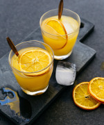 Orange Whisky Collins