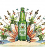 What we're sippping: Heineken Light